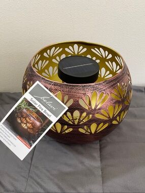 Solar Fire Bowl Lantern